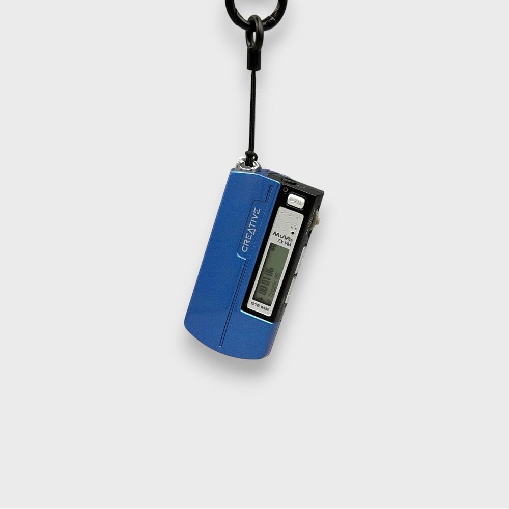 Creative MuVo TX FM MP3 Player | 256MB | Blue